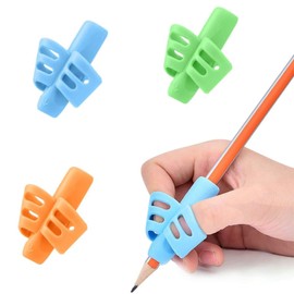 Haikodo Pencil Grip for Kids, Handwriting Pencil Grip Posture Correction Training Writing Aid for Kids, Toddlers, Preschoolers, Students, Kids, Special Assistance