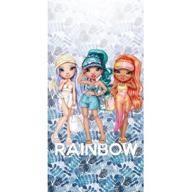 Rainbow High Violet Ruby Sunny Beach Towel Bath Towel 100% Cotton Dimensions 70 x 140 cm