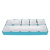 Watch Parts Storage Box Stackable 5 Compartments Acrylic Rubber Watch