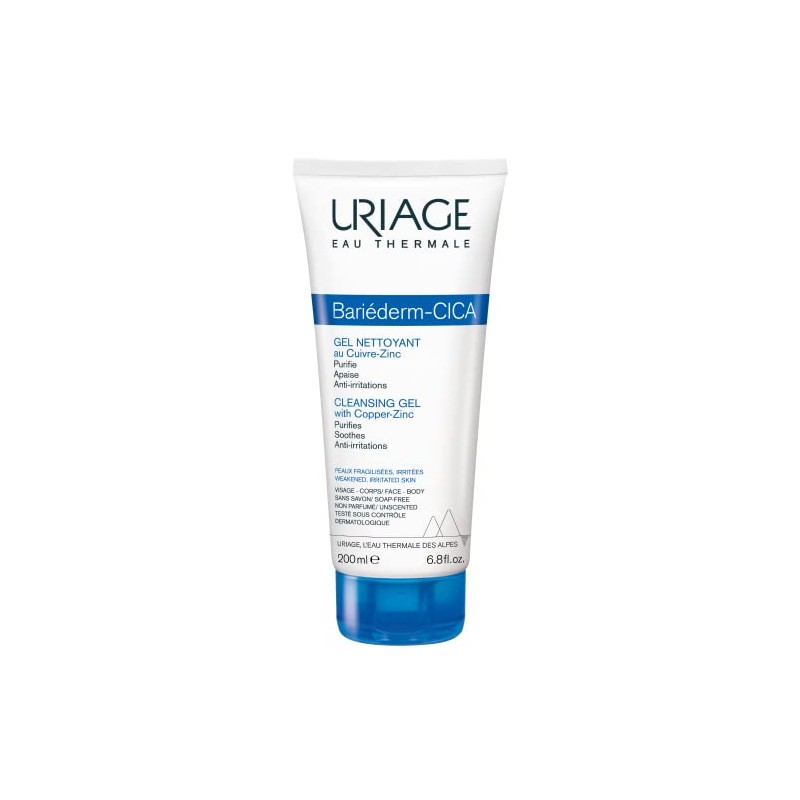 Uriage Bari?derm Cleansing Cica-Gel 200ml by Uriage