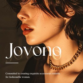 Jovono Gold Choker Necklace Layered Moon Pendant Necklaces Coin Necklace Accessories for Women