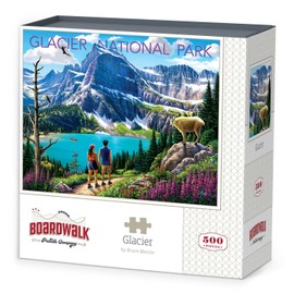 Glacier National Park by Boardwalk - 500 Piece Jigsaw Puzzle
