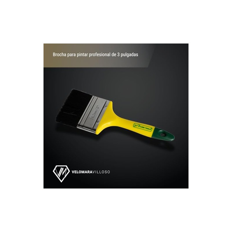 LION TOOLS - Brocha para Pintar Profesional Cerda Natural 3