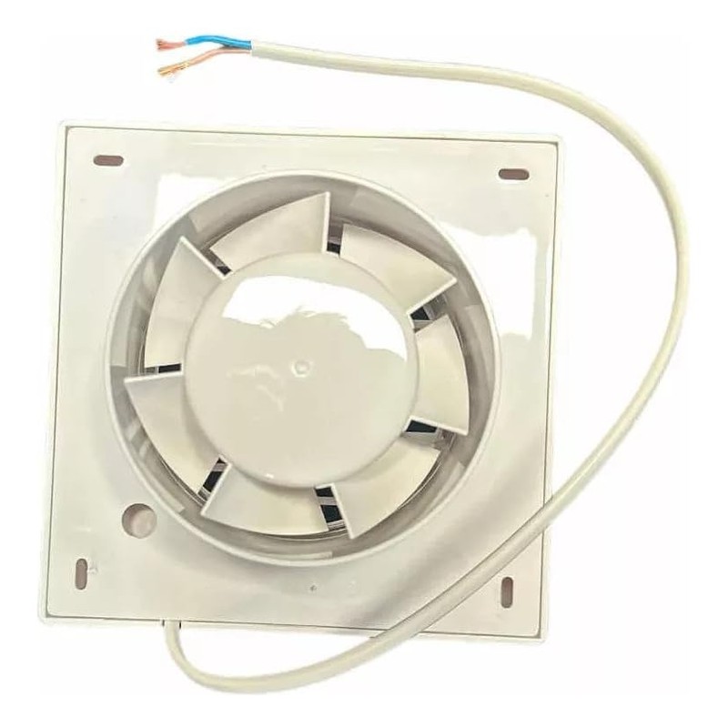Igoto EX4-16W Extractor de aire empotrable 16W, Color blanco, 15X15
