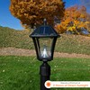 Gama Sonic Baytown II, Outdoor Solar Light and 3" Pole