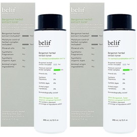 Belief Bergamot Herbal Extract Toner 200ml x 2 Combination Pore Toner / 빌리프 베르가못 허벌 익스트랙트 토너 200ml x 2개 중복합성 모공토너