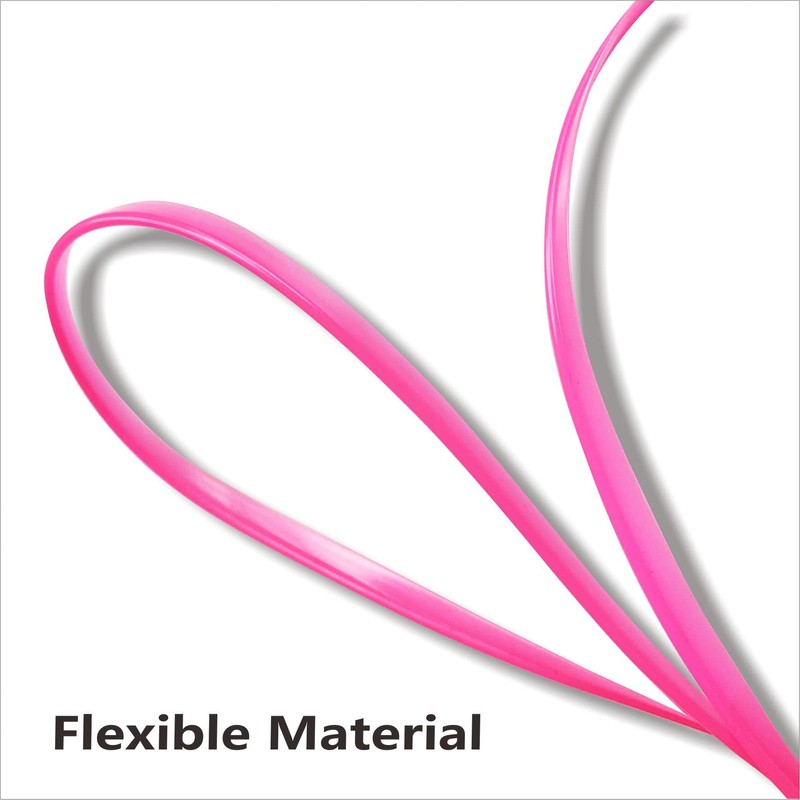 Pink Car Interior Decorative Molding Door Panel Gap Trim Strip