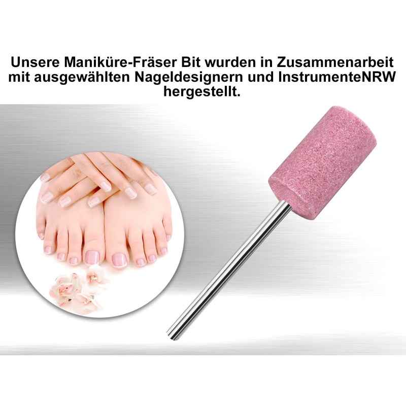 Corundum Stone Grinder Ceramic Grinder Nail Cutter Manicure Nail Bit