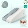 WarmInsula Leg Elevation Pillows for After Surgery, Memory Foam Knee