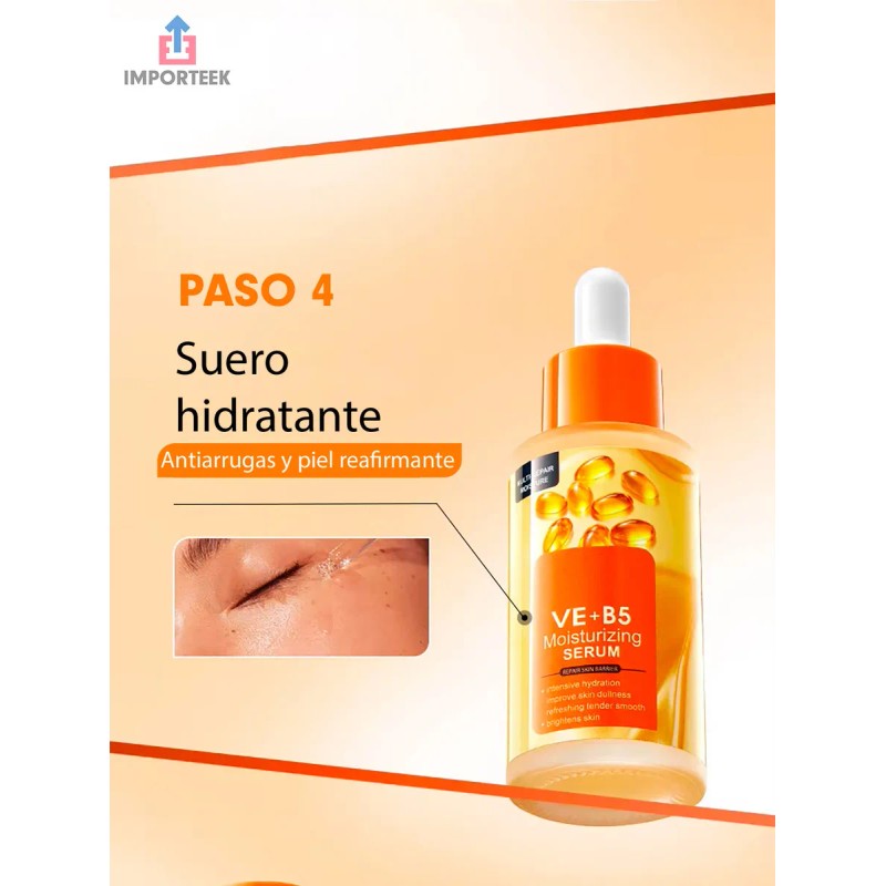 Set Skincare Cuidado Piel Cara Hidratacion Multi Reparadora