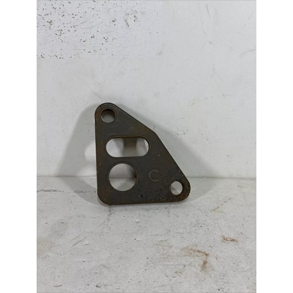 GM NOS Corvette intake manifold Smog emissions EGR valve spacer