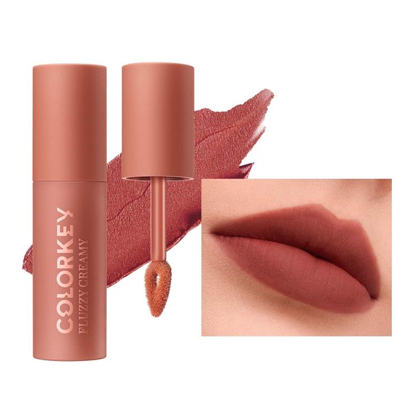 COLORKEY Cheese Matte Lip Mud, Long Lasting,Creamy Matte Finishs, Lipstick,