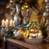 hvfun 13in Large Christmas Tree Music Box-with Color Changing Light