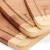Heim Concept Organic Bamboo Cutting Boards 3PC Set, Various Convenient