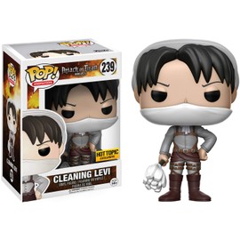 for Funko POP Attack on Titan Cleaning Levi Ackerman #239