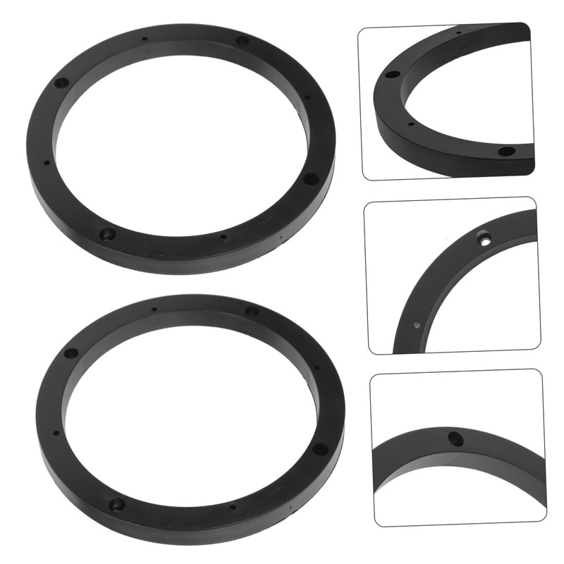 KONTONTY Speaker Spacer 6.5 Plastic Spacer Rings for Car Speakers