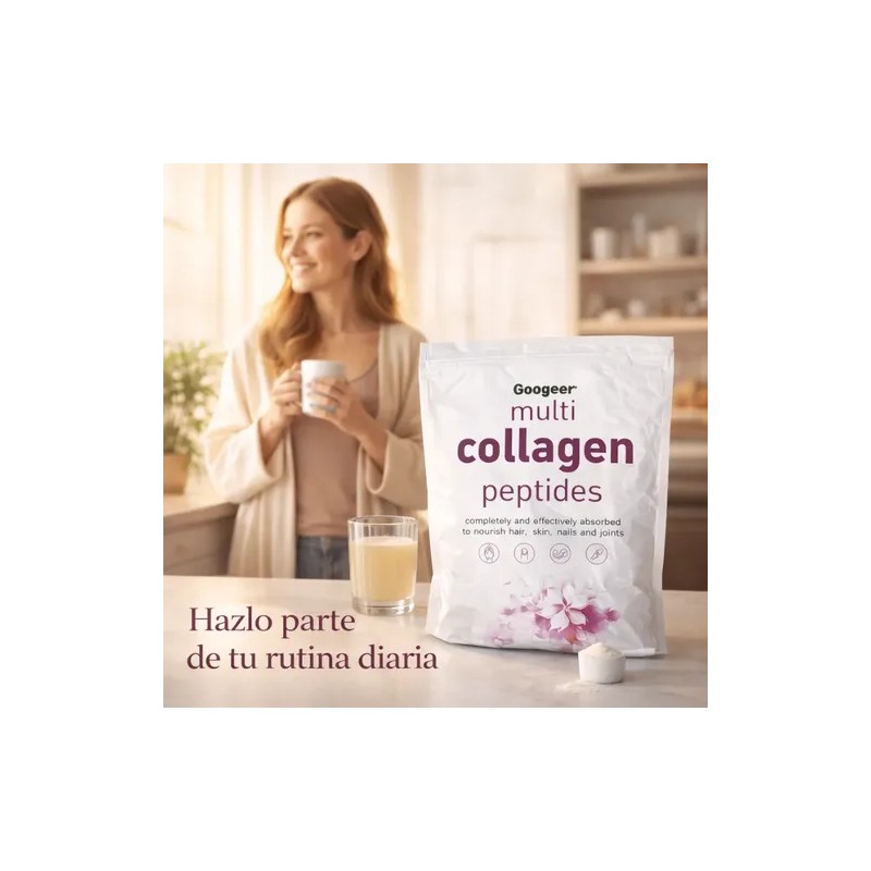 Colágeno En Polvo Multi Para Piel Cabello Uñas Googeer