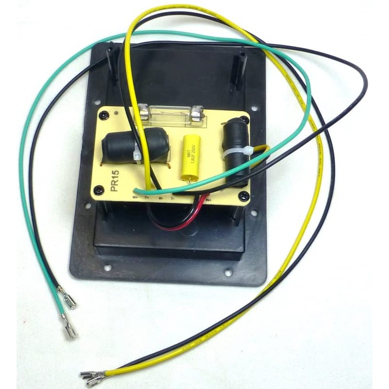 Replacement Upgraded Crossover for Peavey PR15 Speakers w/Speakon 1/4" Jacks