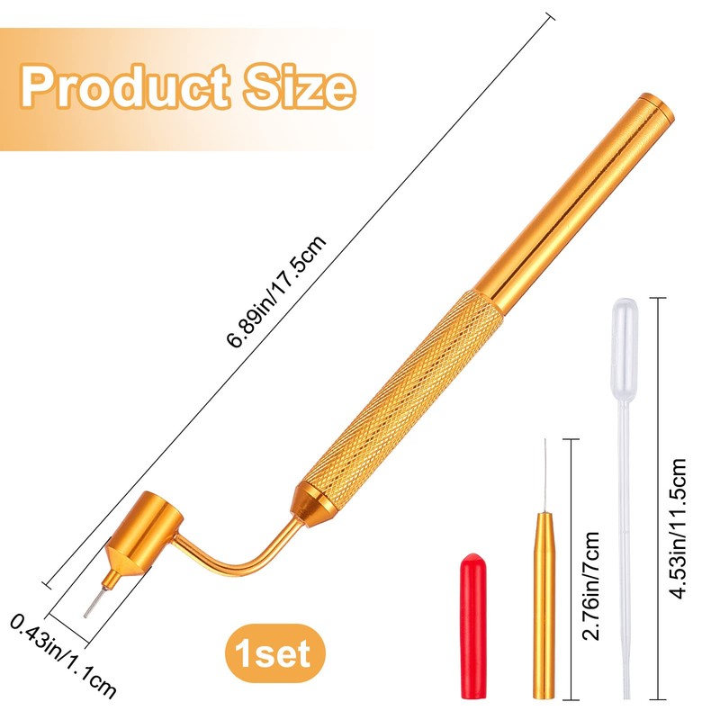 GORGECRAFT Slanting Fine Line Painting Pen Detailing Fluid Writer Paint