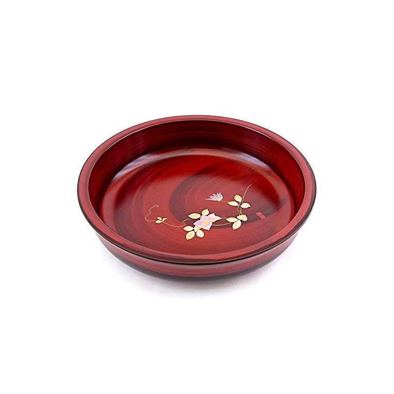 Nakanishi-kougei 0011027 New Confectionery Bowl, Wood Grain Kinosato, 8.3 inches