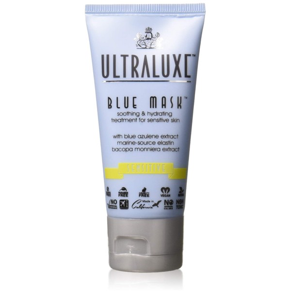 ULTRALUXE SKIN CARE Mask, Blue, 2.0 oz