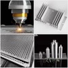Paquete de 4 láminas de aluminio 6061 T6 de 6