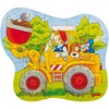 Oki 57518 Contour Puzzle Tractor, Wheel Loader or Fire Brigade,