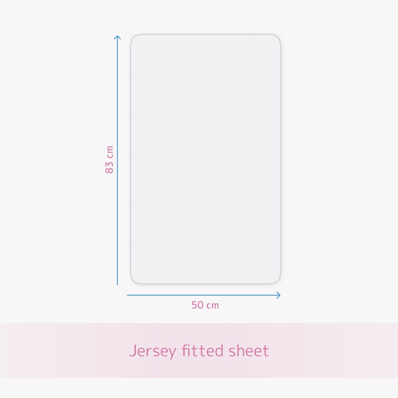 5 Piece Baby Bedding Duvet Pillow with Covers & Jersey