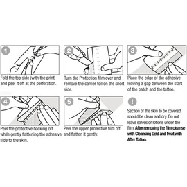 TattooMed Tattoo Protection Patch 2.0 Transparent Aftercare Bandage for New Tattoos 4260325251556 10