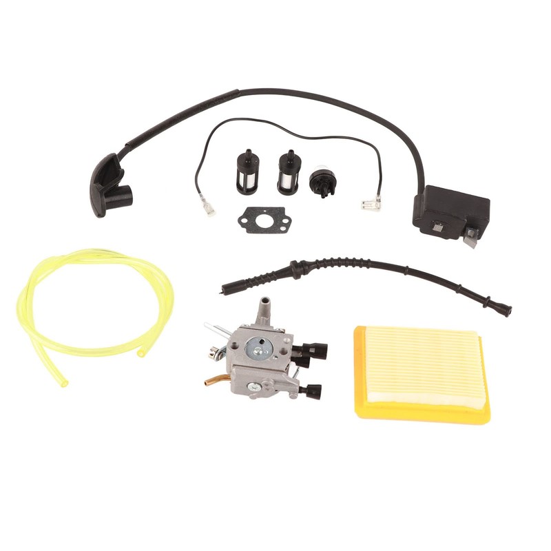 Carburettor Kit with Ignition Coil Air Filter for FS120 120r