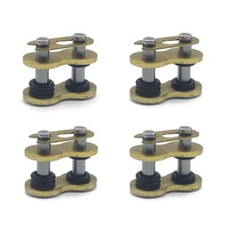 ACZMTPJGolden 4pcs/lot DID 530 Chain Connecting Master Link O-Ring Seal for Motorcycle Dirt Bike ATV Quad