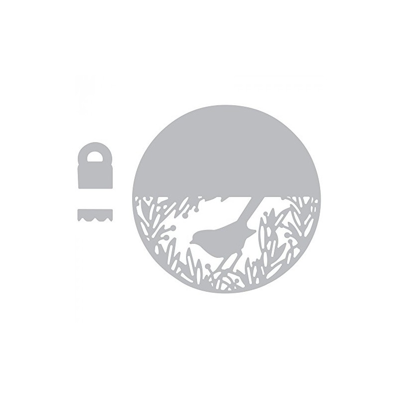 Sizzix Thinlits Dies Festive Bird by Sophie Guilar 3Pk, Carbon