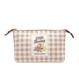 Kamiojapan 211675 Curious George Pen Case, Banana Time