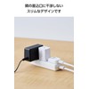 Elecom EC-AC6820WH Type-C USB-C 20W USB PD Compatible, 1 Port,