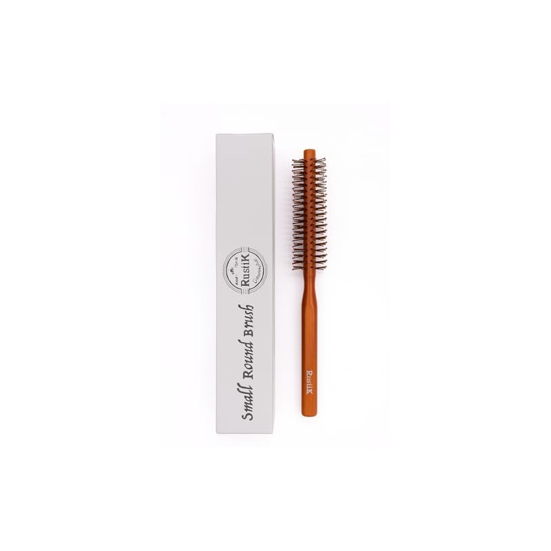 Small Round Brush by RustiK, Barrel Hair Brush for Blow