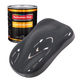Restoration Shop - Machinery Gray Urethane Basecoat Auto Paint - Gallon Paint Color Only - Professional High Gloss Automotive, Car, Truck Refinish Coating
