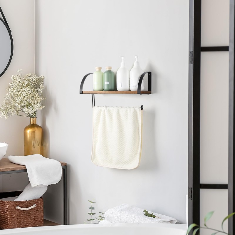 Paper Towel Holder Wall Mount Farmhouse Wood Paper Towel Holder