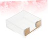 LALAFINA Self-Stick Notes Holder Acrylic Memo Pad Desktop Note Dispenser