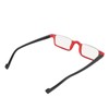 Half Rim Reading Glasses High Definition Spring Hinge Fashionable Rectangular