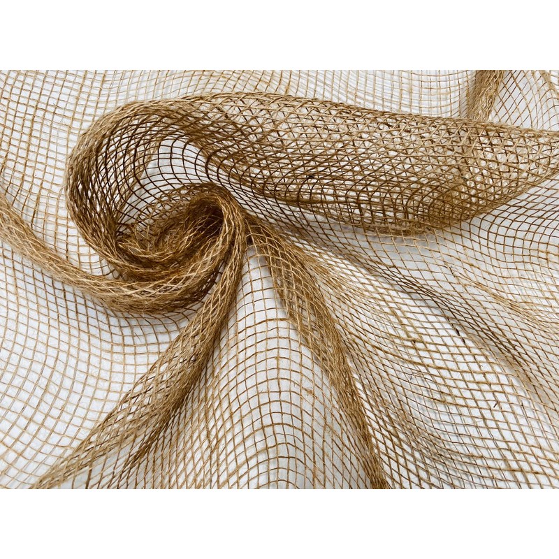 Hessian Netting Jute Fabric Fine Natural Jute Raffia Garden Netting