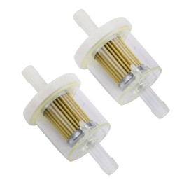 Replacement Fuel Filter Compatible with Briggs Stratton 691035, 40 Micron Diesel Petrol Inline Fuel Filter 1/4 Inch Heavy Duty Filtration