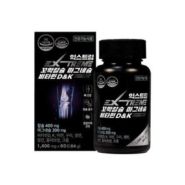 익스트림 꼬막칼슘 마그네슘 비타민D 비타민K 1400mg x 60정 x 1박스 Extreme Cockle Calcium Magnesium Vitamin D Vitamin K 1400mg x 60 Tablets x 1 Box