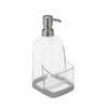 Spectrum Cora Kitchen Soap Dispenser with Sponge Holder for Kitchen