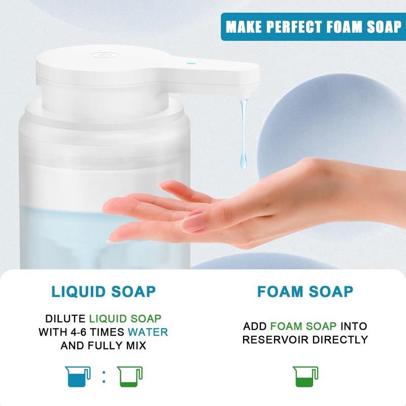 Mamiddle Automatic Soap Dispenser with Sensor Infrared Soap Dispenser Electric