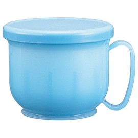 Komori Resin Cup, For Dentures, Refreshing, Blue, 15.2 fl oz (430 ml)