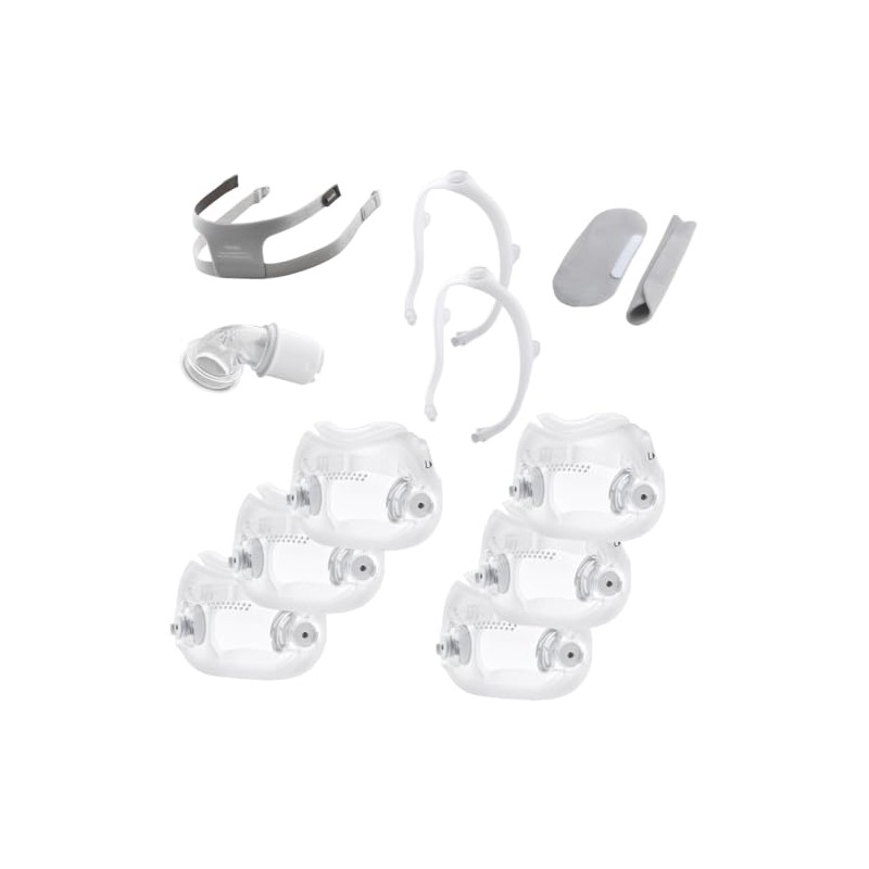 Dream-wear Full Face Resupply Bundle- 6 Month Supply (Medium-Wide)