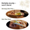 Indie Palm 10 Inch Square Disposable Palm Leaf Plates –