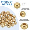 PATIKIL M3x10mm Thread Cap Nuts Knob, 4pcs Brass Ball Lamp