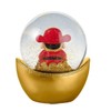 Lunar New Year Wealth and Fortune Water Globes, Set of
