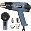 ROMECH 1500W Heavy Duty Heat Gun, Variable Temperature Control Hot